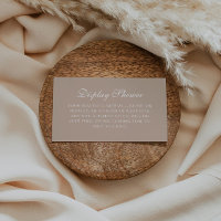 Chuva de Noiva com Exposição de Bege Neutro Elegan