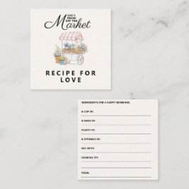 Cartão De Informações Chuva de Presentes Caprichosa para Noiva Disponíve