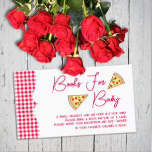 Cartão De Informações Ciao Baby Livros Italianos para Chás de Bebê