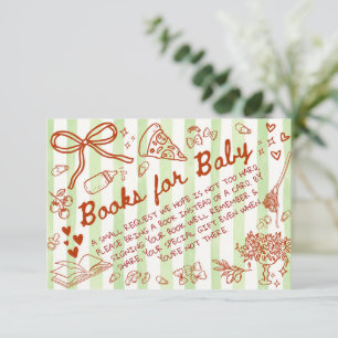Cartão De Informações Ciao Bambino Verde - Livros para Bebê