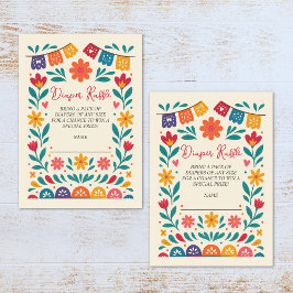 Cartão De Informações Cielito Lindo Fralda mexicana Raffle