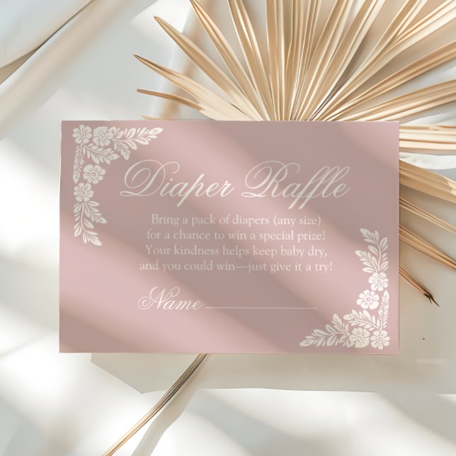 Cartão De Informações Cielito Lindo Fralda Raffle (Criador carregado)