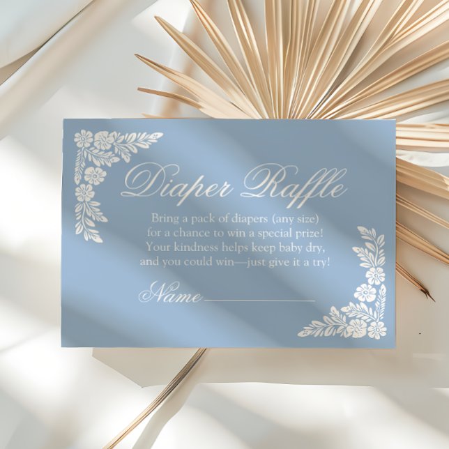 Cartão De Informações Cielito Lindo Fralda Raffle (Criador carregado)