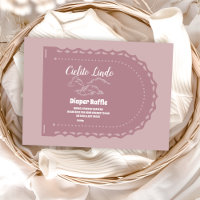 Cielito mexicano, rosa, bonito, Diapper Raffle