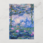 Cartão De Informações Claude Monet - Lírios Água 1919<br><div class="desc">Claude Monet - Lírios Água 1919 . Uma pintura artística famosa.</div>