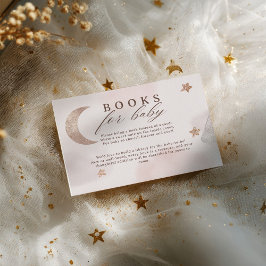 Cartão De Informações Cloud Little Piece of Heaven Books para Chá de fra