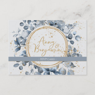 Cartão De Informações Código de erro Dourado Eucalyptus 01 - RSVP 4