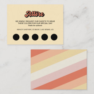 Cartão De Informações Código de vestimenta do pneu