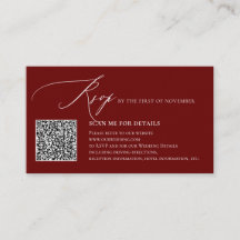Código QR ArtsApp RSVP elegante Caligrafia Luxuosa