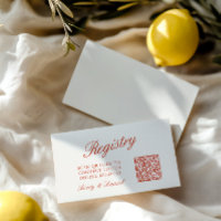 Código QR Casamento de Registro