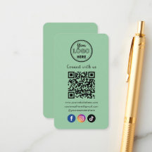 Código QR Conecte-se com o Verde de Casa de Mídia 
