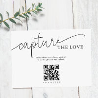 Código QR de captura do amor com letra moderna min