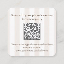 Código QR de RSVP para Chá de Noiva com Espresso M