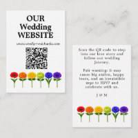 🌈 Código QR do Site de Casamento Florescer Junt