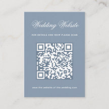 Código QR e Caligrafia para Site de Casamento em A