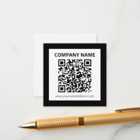 Código QR editável & Design simples personalizável