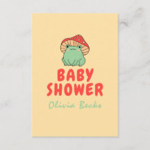 Cogumelo com Chá de fraldas de Sapo