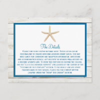 Coleção de Casamento Starfish Praia de Madeira Pin