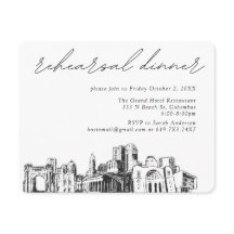 Columbus Casamento Jantar de Ensaios Elegante