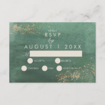 Confirmação de Presença para Casamento em Aquarela