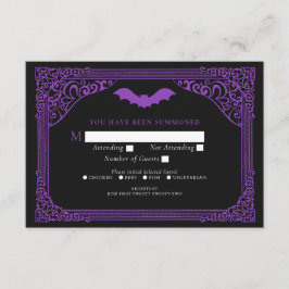 Cartão De Informações Confirmação de Presença para Casamento na Catedral