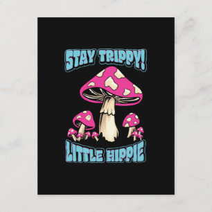 Cartão De Informações Continue Tripudo! Pequeno Hippie