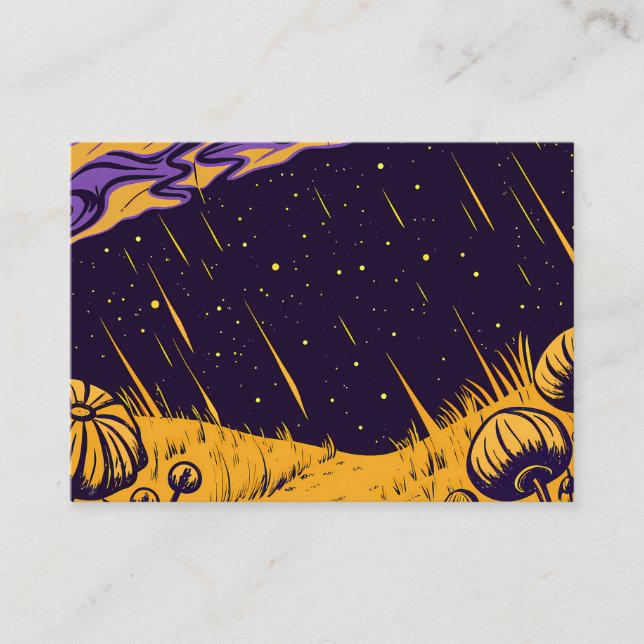 Cartão De Informações Cosmic Fields (Frente)