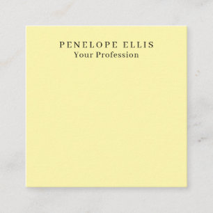 Cartão De Informações Cream Cores Exclusivas Original Classical Professi