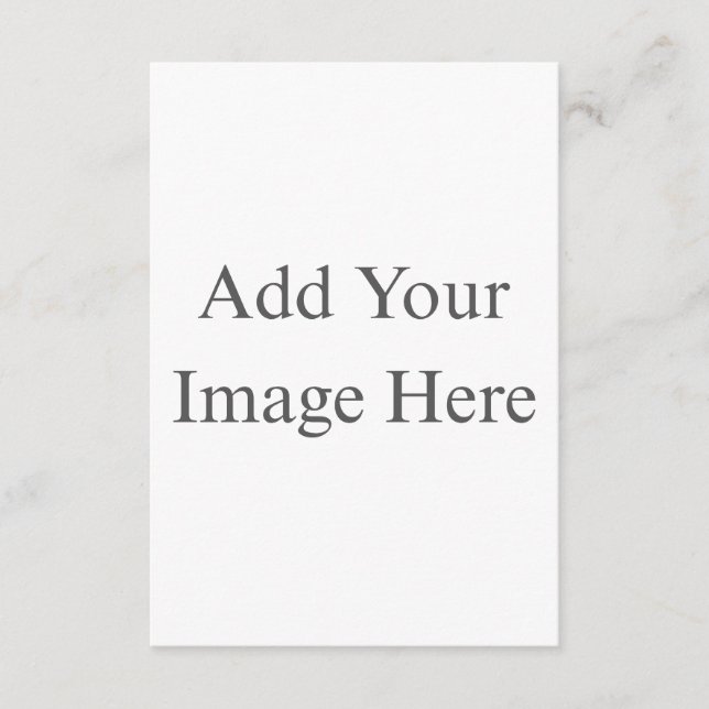 Cartão De Informações Create Your Own white  (Frente)