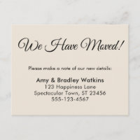 Creme Simples Mudamos de Endereço