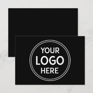 Cartão De Informações Criações Personalizadas Elegantes e Modernas Verif