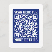 Criar um código de QR digitalizável | Marinho Azul