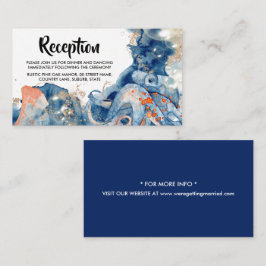 Cartão De Informações Criaturas oceânicas octopus marinho mar laranja az