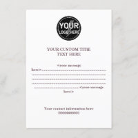 Crie o logotipo personalizado do seu proprietário/