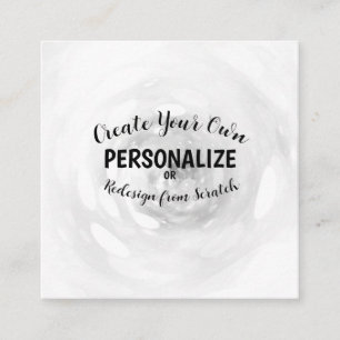 Cartão De Informações Crie seu