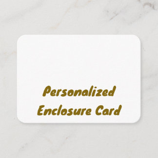 Cartão De Informações Crie seu Personalizado 3.5" x 2.5" Arredondado
