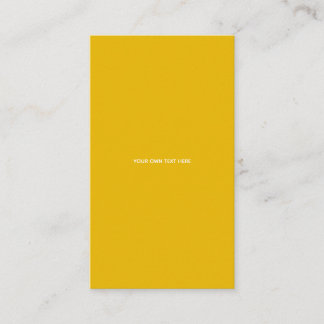 Cartão De Informações Crie Seu Próprio Design Amarelo Personalizado