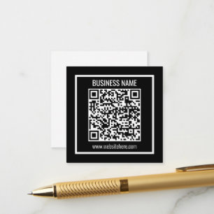 Cartão De Informações Crie um código QR moderno instantaneamente
