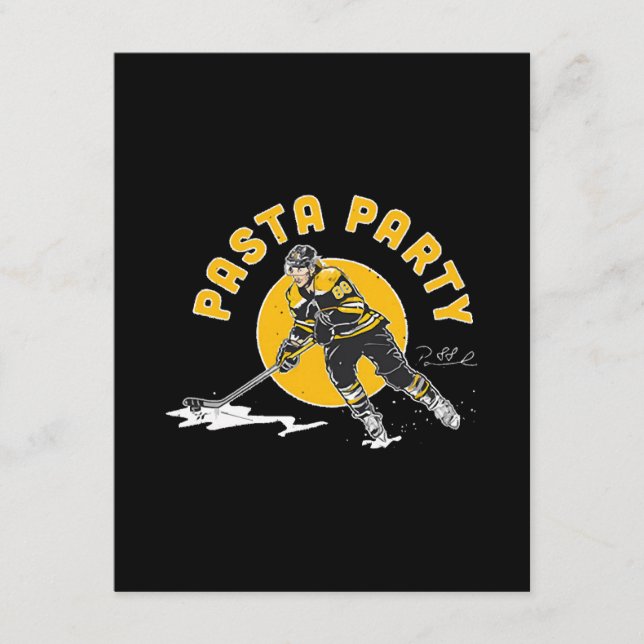 Cartão De Informações David Pastrnak (Frente)