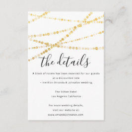 Cartão de Informações de Enclosure Detalhes de Cas