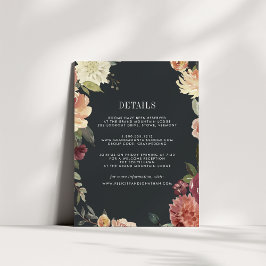 Cartão de Informações de Guest do Jardim Luz Luz