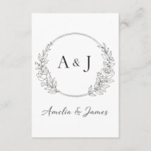 Design de iniciais personalizadas