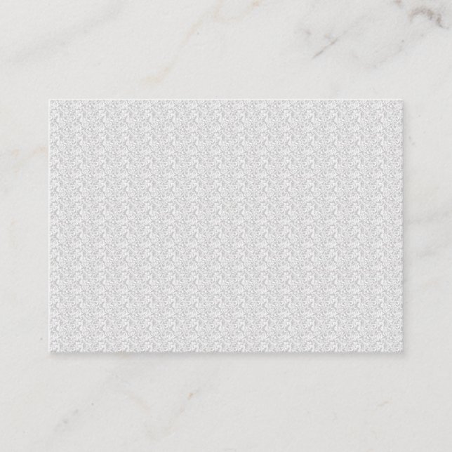 Cartão De Informações design de malha 31 (Frente)