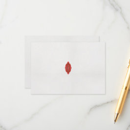 Cartão De Informações design vermelho e castanho sobre fundo branco