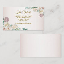 Detalhe de Casamento de Rosa Branca com Aguarela V