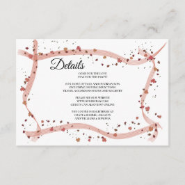 Cartão De Informações Detalhes da Placa de Gabinete de Fita Desenhada à