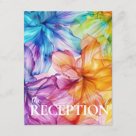 Cartão De Informações DETALHES DA Recepção Bloom Eetéreo