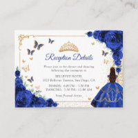 Detalhes da Recepção de Quincenarea Chic Royal Blu