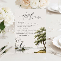 Detalhes de Caligrafia de Casamento Heron Toile Co