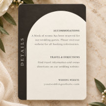 Detalhes de Casamento Arco de Marfim Preto Boho Mi